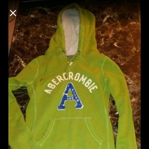 A&F Green Hoodie*SOLD*